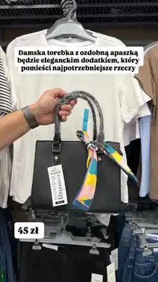 Pepco Torebka damska z ozdobną apaszką Pepco oferta