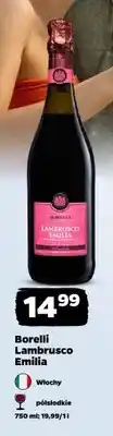 Netto Wino musujące Borelli Lambrusco Emilia oferta