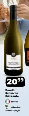 Netto Wino musujące Borelli Prosecco Frizzante oferta