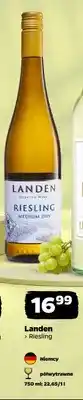 Netto Wino białe półwytrawne Landen Riesling oferta