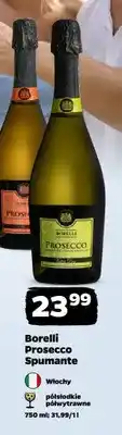 Netto Wino musujące Borelli Prosecco Spumante półwytrawne oferta