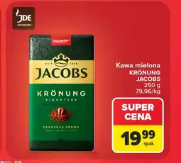 Carrefour Kawa mielona Jacobs oferta