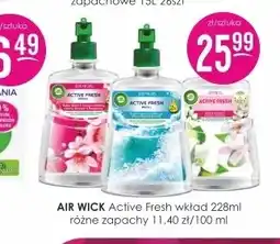 Jaśmin Wkład do odświeżacza powietrza Air Wick Active Fresh różowy oferta