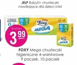 Jaśmin Chusteczki higieniczne Foxy Mega 9 paczek oferta