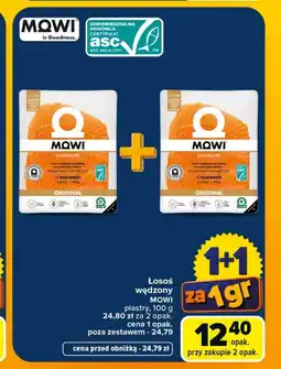 Carrefour Łosoś wędzony MOWI oferta