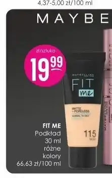 Jaśmin Podkład Maybelline Fit Me oferta