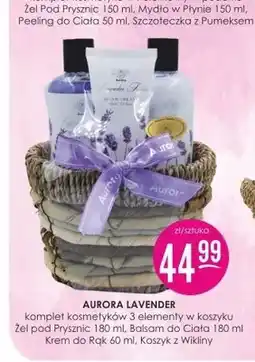 Jaśmin Komplet kosmetyków Aurora Lavender 3 elementy w koszyku oferta