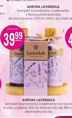 Jaśmin Komplet kosmetyków Aurora Lavendula 2 elementy na tacce oferta