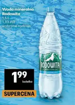 Delikatesy Centrum Woda mineralna Rodowita niegazowana oferta