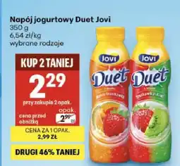 Delikatesy Centrum Napój jogurtowy Duet Jovi melon-truskawka oferta