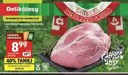 Delikatesy Centrum Łopatka wieprzowa bez kości oferta