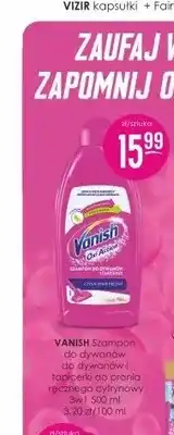 Jaśmin Szampon do dywanów i tapicerki Vanish oferta