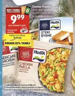 Delikatesy Centrum Steki rybne Frosta oferta