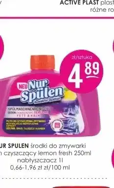 Jaśmin Płyn czyszczący do zmywarki Nur Spulen Lemon Fresh oferta