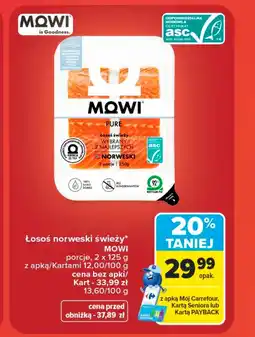 Carrefour Market Łosoś MOWI oferta
