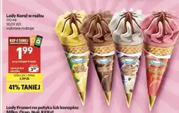 Delikatesy Centrum Lody w rożku Koral czekoladowy oferta
