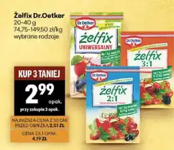 Delikatesy Centrum Żelfix Uniwersalny Dr.Oetker oferta