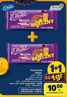 Carrefour Market Czekolada E. Wedel oferta