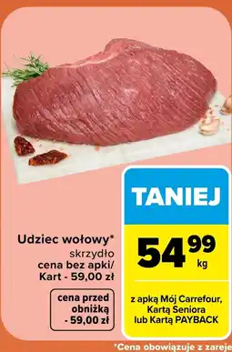 Carrefour Market Udziec wołowy Carrefour oferta