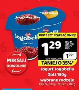 Delfin Jogurt Jogobella malina Zott oferta