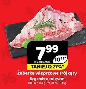 Delfin Żeberka wieprzowe trójkąty extra mięsne oferta