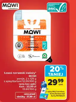 Carrefour Łosoś MOWI oferta