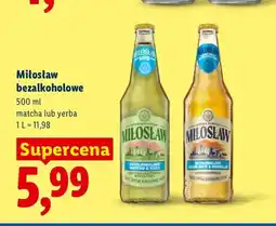 Lidl Piwo bezalkoholowe Miłosław Yerba Mate & Marakuja oferta