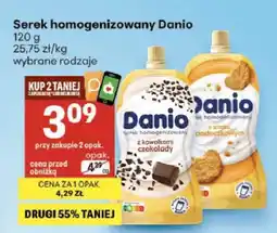 Delikatesy Centrum Serek homogenizowany Danio z kawałkami czekolady oferta