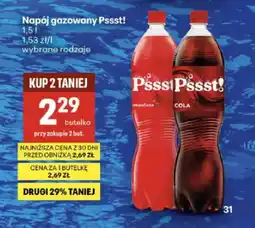 Delikatesy Centrum Napój gazowany Pssst! oranżada oferta