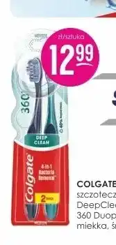 Jaśmin Szczoteczka do zębów Colgate DeepClean 360 Duopack oferta