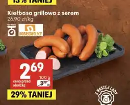 Delikatesy Centrum Kiełbasa grillowa z serem Dobrowolscy oferta