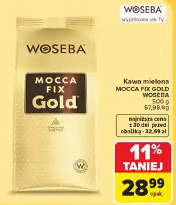 Carrefour Kawa mielona Woseba oferta