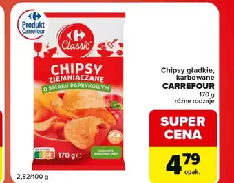 Globi Chipsy Carrefour oferta