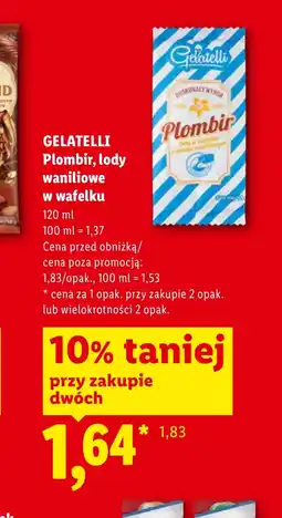 Lidl Lody Gelatelli oferta