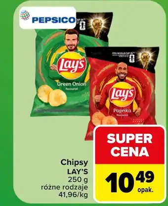 Carrefour Market Chipsy Lay's oferta