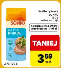 Carrefour Express Wafle ryżowe Sonko oferta