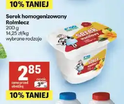 Delikatesy Centrum Serek homogenizowany waniliowy Rolmlecz oferta