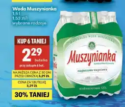 Delikatesy Centrum Woda mineralna Muszynianka oferta
