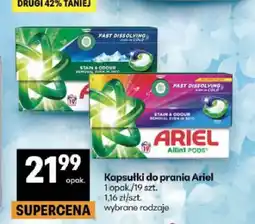 Delikatesy Centrum Kapsułki do prania Ariel Allin1 Pods Mountain Spring oferta