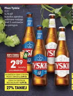 Delikatesy Centrum Piwo Tyskie Gronie oferta