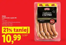 Lidl Frankfurterki Pikok oferta