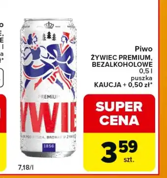 Carrefour Express Piwo bezalkoholowe Żywiec oferta