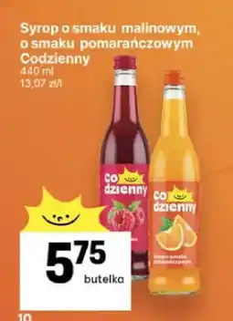 Delikatesy Centrum Syrop o smaku malinowym Codzienny oferta