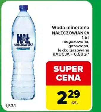 Carrefour Express Woda niegazowana Nałęczowianka oferta