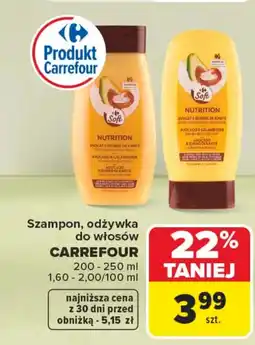 Carrefour Market Odżywka do włosów Carrefour oferta
