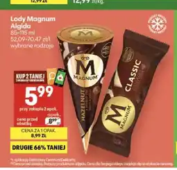Delikatesy Centrum Lody Magnum Algida Hazelnut oferta