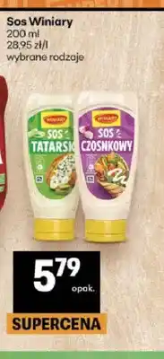 Delikatesy Centrum Sos Winiary Tatarski oferta