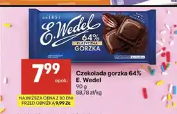 Delikatesy Centrum Czekolada gorzka 64% E. Wedel klasyczna oferta