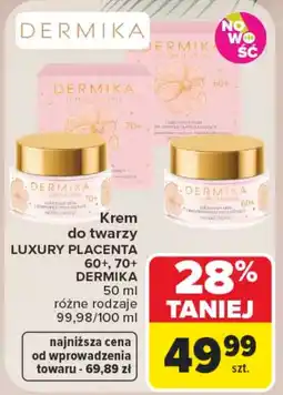 Carrefour Market Krem do twarzy Dermika oferta