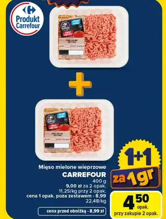 Carrefour Market Mięso mielone Carrefour oferta